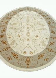 Килим ручної роботи Tibetan Carpet 150L TX-355RM круг